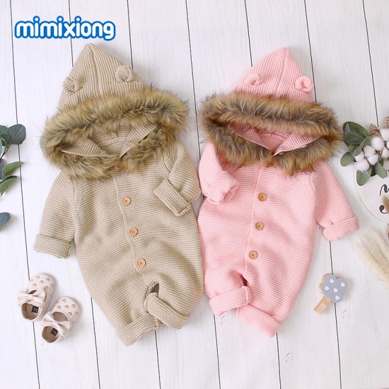 Mimixiong Baby Knitted Romper 82W479
