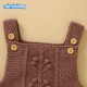Mimixiong Baby Knitted Sleeveless Romper 82W825
