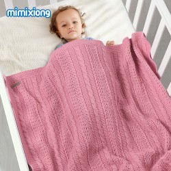 Mimixiong Baby Knitted Blankets 82W718