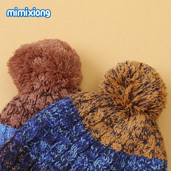 Mimixiong Baby Knitted Hat Scarf Gloves Set 82W243