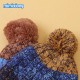 Mimixiong Baby Knitted Hat Scarf Gloves Set 82W243