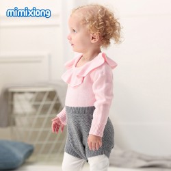 Mimixiong Baby Knitted Romper 82W263