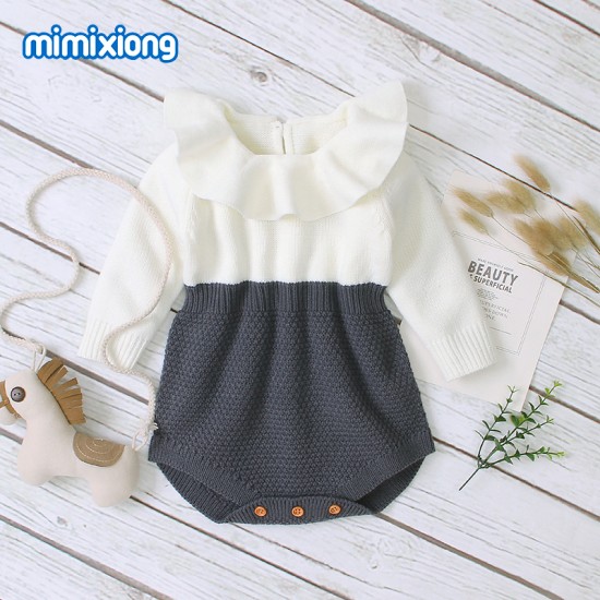 Mimixiong Baby Knitted Romper 82W263