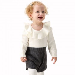 Mimixiong Baby Knitted Romper 82W263