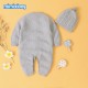 100% Cotton Mimixiong Baby Knitted 2pc Clothing Set 82W393