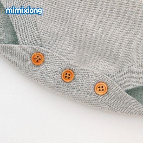 100% Cotton Baby Knitted Sleeveless Romper 82W405