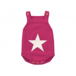 100% Cotton Baby Knitted Sleeveless Romper 82W405
