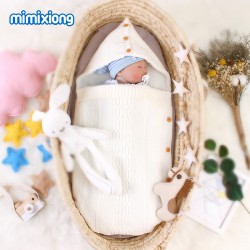 Mimixiong Baby Knitted Sleeping Bag 82W417