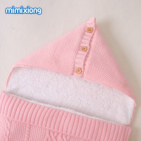 Mimixiong Baby Knitted Sleeping Bag 82W417
