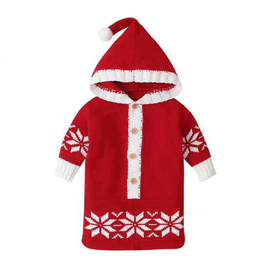 Mimixiong Baby Knitted Sleeping Bag 82W421