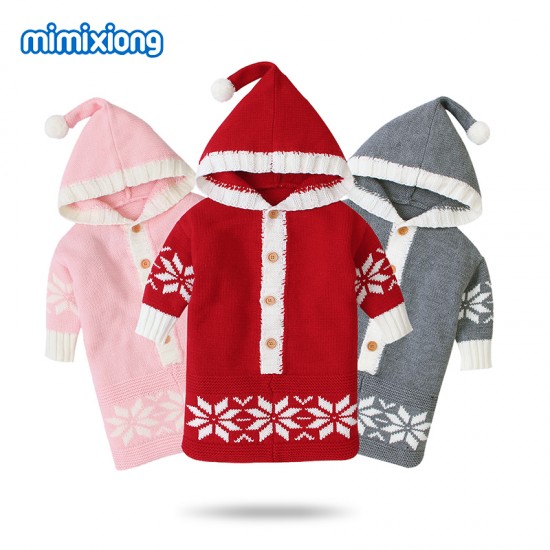 Mimixiong Baby Knitted Sleeping Bag 82W421