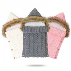 Mimixiong Baby Knitted Sleeping Bag 82W478