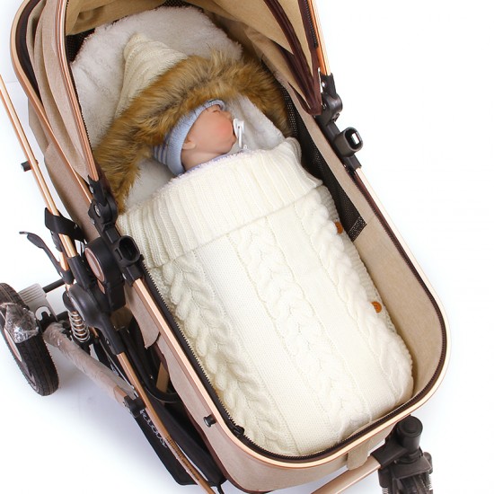 Mimixiong Baby Knitted Sleeping Bag 82W478