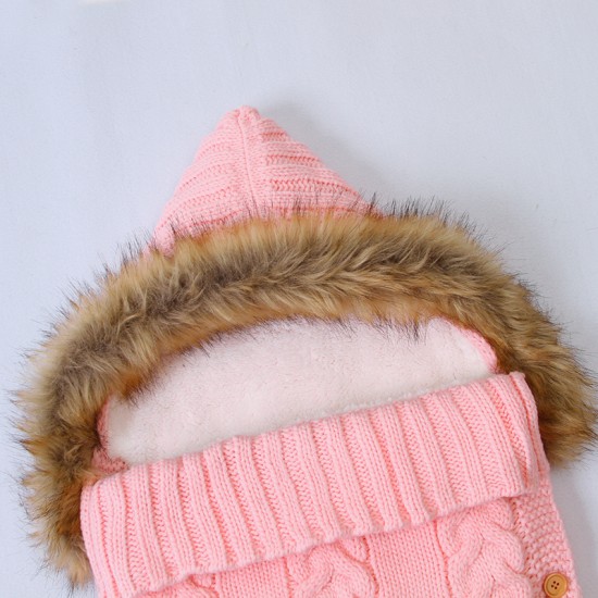 Mimixiong Baby Knitted Sleeping Bag 82W478