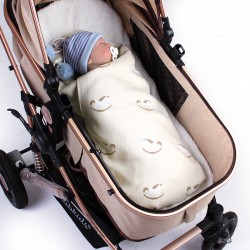 Mimixiong 100% Cotton Baby Knitted Blankets 82W542