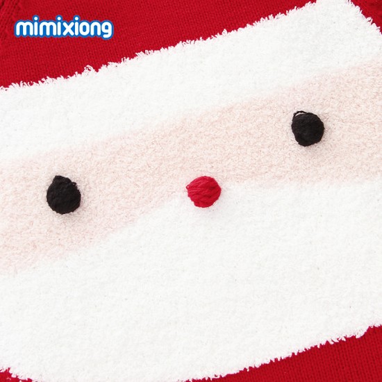 Mimixiong Baby Knitted Christmas Romper 82W554