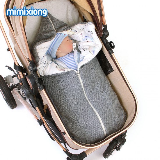 Mimixiong Baby Knitted Sleeping Bag 82W575