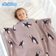 Mimixiong 100% Cotton Baby Knitted Blankets 82W576