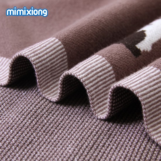 Mimixiong 100% Cotton Baby Knitted Blankets 82W597