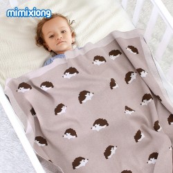 Mimixiong 100% Cotton Baby Knitted Blankets 82W597