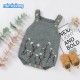Mimixiong Baby Knitted Romper Coat Hat 3pc Clothing Set 82W639-641-642