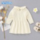 Mimixiong 100% Cotton Baby Knitted Girl Dress 82W645
