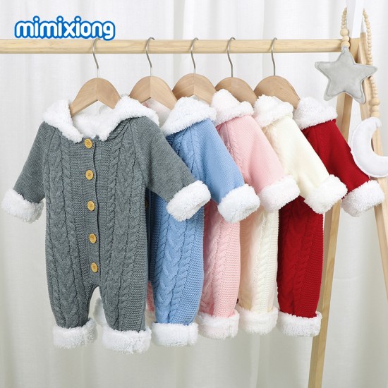 Mimixiong Baby Knitted Romper 82W659
