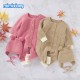 Mimixiong Baby Knitted Romper Hat 2pc Clothing Set 82W720-723