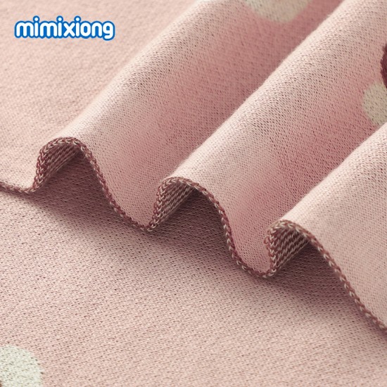 Mimixiong 100% Cotton Baby Knitted Blankets 82W725