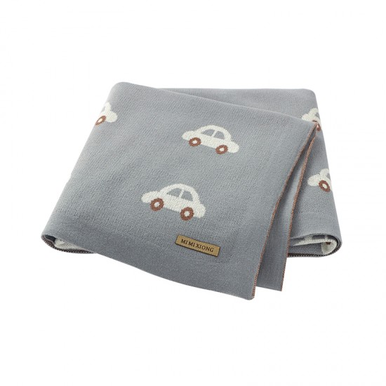 Mimixiong 100% Cotton Baby Knitted Blankets 82W725