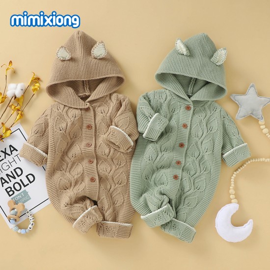 Mimixiong Baby Knitted Romper 82W479