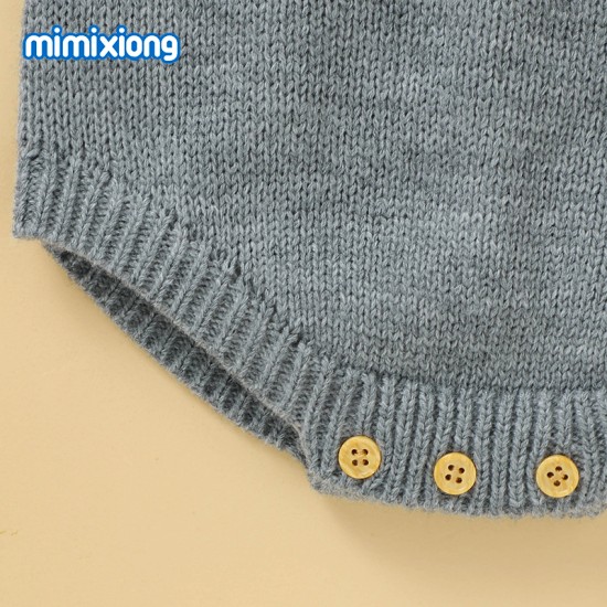 Baby Knitted Sleeveless Romper 82W747