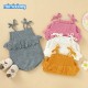 Baby Knitted Sleeveless Romper 82W747