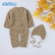 100% Cotton Mimixiong Baby Knitted 2pc Clothing Set 82W806