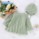 Mimixiong Baby Knitted Coat Hat 2pc Clothing Set 82W812-815