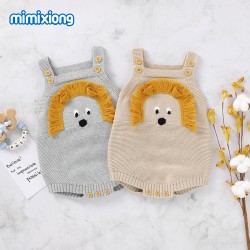 100% Cotton Baby Knitted Sleeveless Romper 82W818