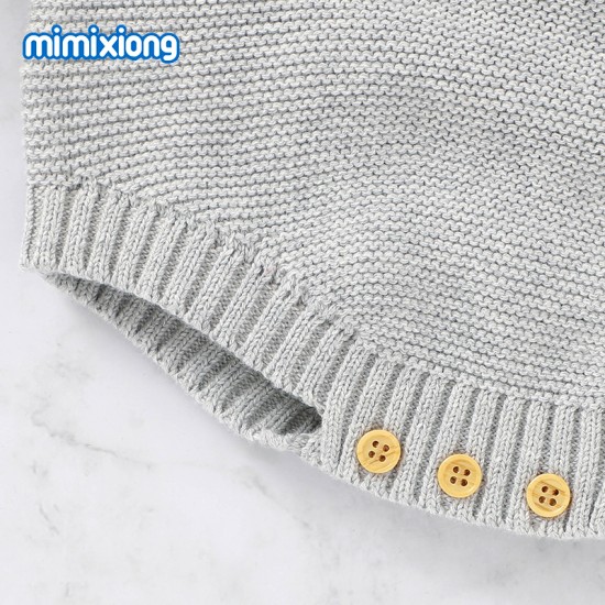 100% Cotton Baby Knitted Sleeveless Romper 82W818