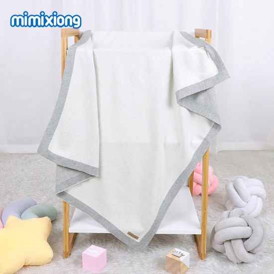Mimixiong 100% Cotton Baby Knitted Blankets 82W849