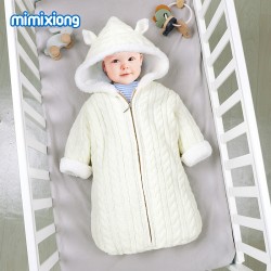 Mimixiong Baby Knitted Sleeping Bag 82W857