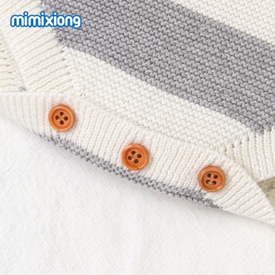 100% Cotton Baby Knitted Sleeveless Romper 82W403