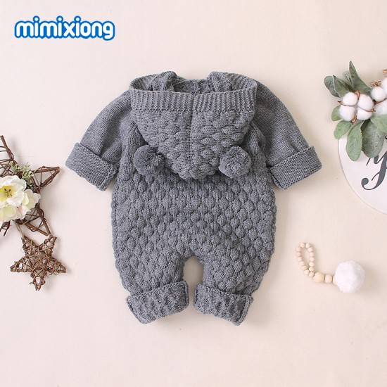 Mimixiong Baby Knitted Romper 82W563