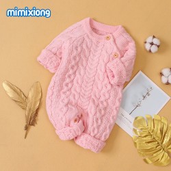 Mimixiong Baby Knitted Romper 82W603