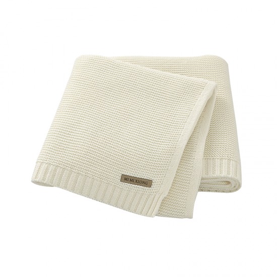 Mimixiong 100% Cotton Baby Knitted Blankets 82W625