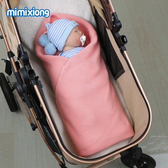 Mimixiong 100% Cotton Baby Knitted Blankets 82W625