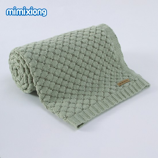 Mimixiong Baby Knitted Blanket 82W702