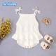 100% Cotton Baby Knitted Sleeveless Romper 82W706