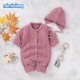 Mimixiong Baby Knitted Romper Hat 2pc Clothing Set 82W735-737