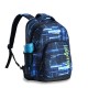 Denim look the classic backpack style Denim look the classic backpack style