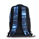 Denim look the classic backpack style Denim look the classic backpack style