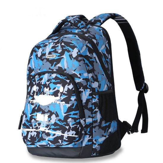 Blue look the classic backpack style Blue look the classic backpack style